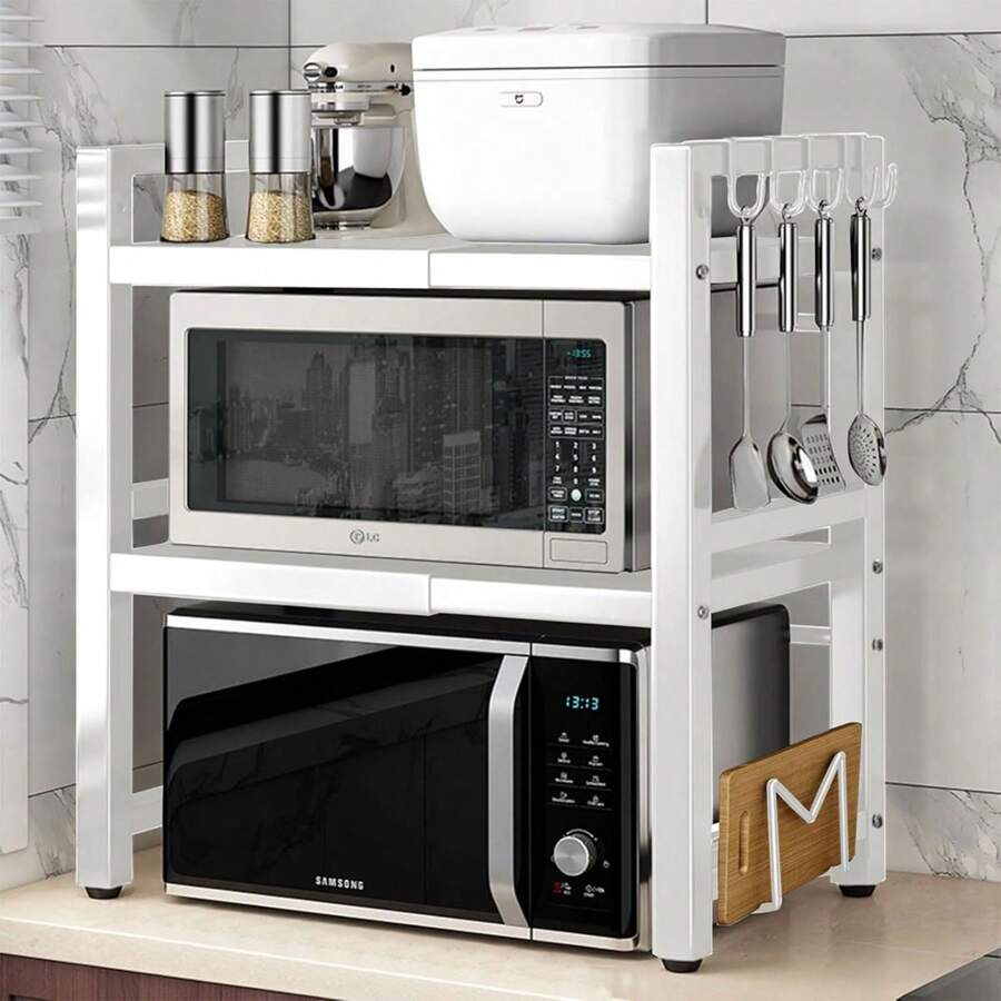 Premium Adjustable Stainless Steel Kitchen Organiser