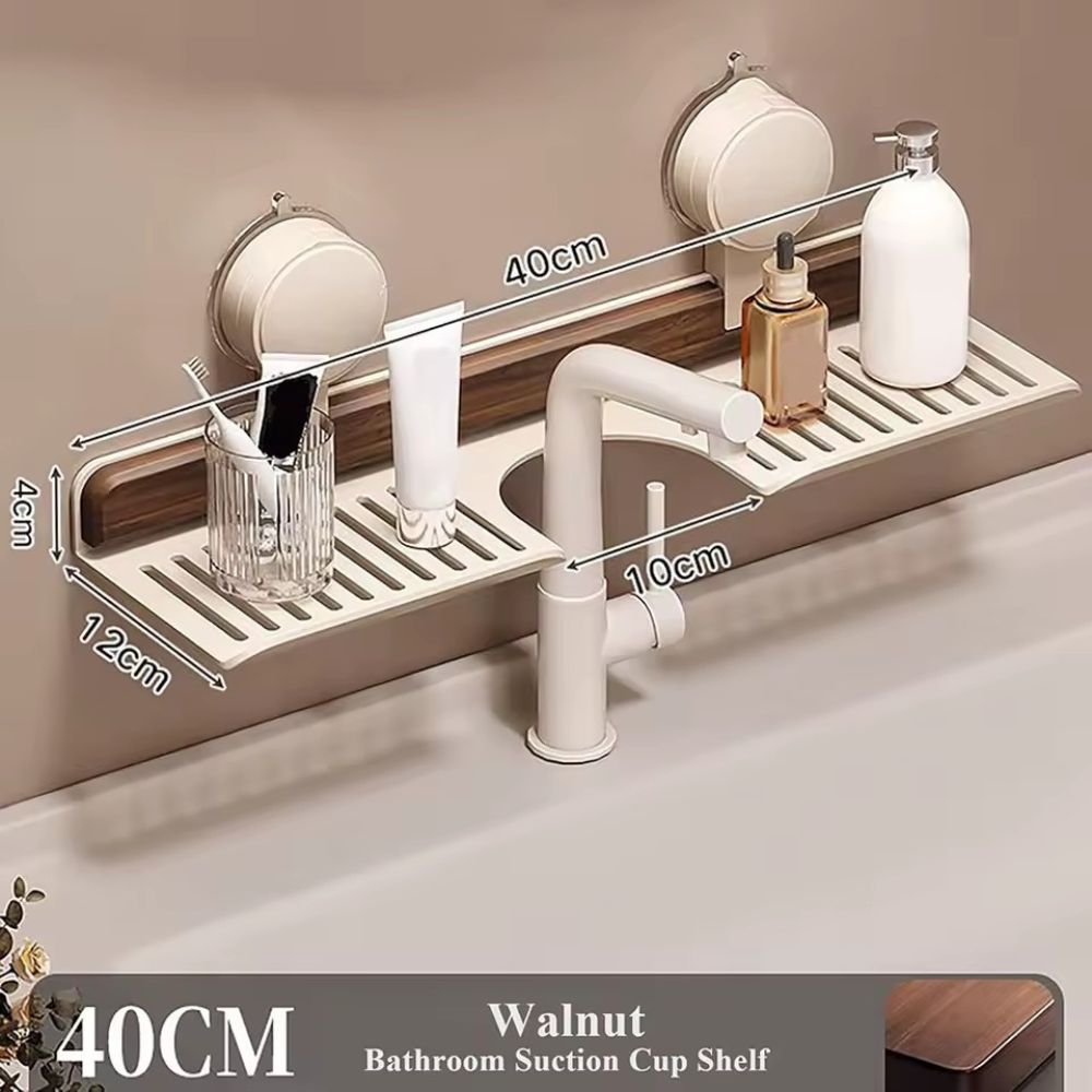 Premium Suction Bathroom Shelf