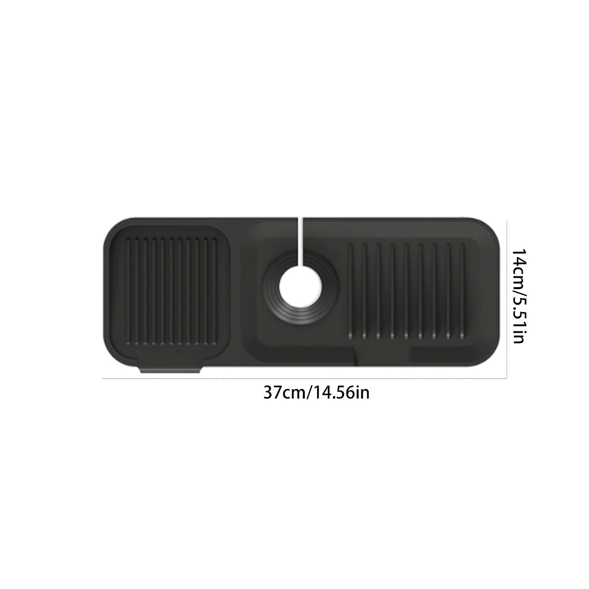 Modern Silicone Sink Splash Guard – Keep Your Countertops Dry & Spotless