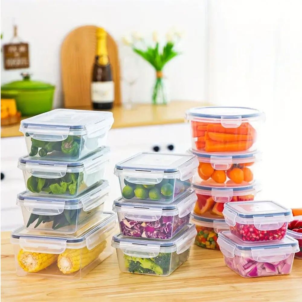 12-Piece Food Storage Container Set for Fridge & Meal Prep