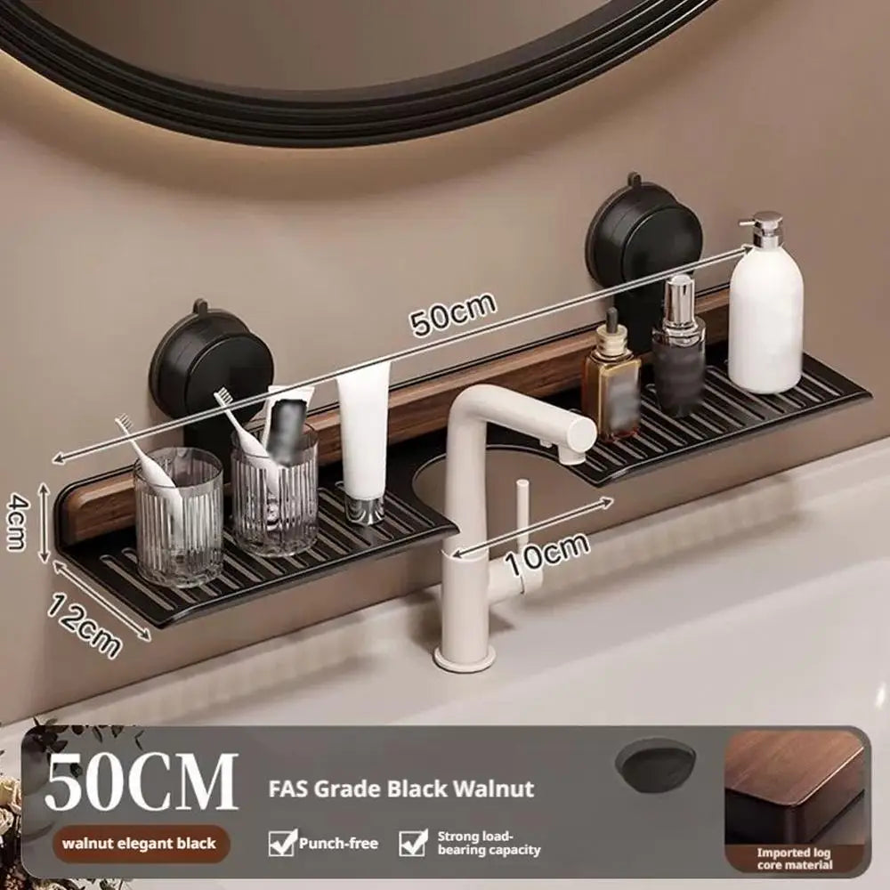 Premium Suction Bathroom Shelf
