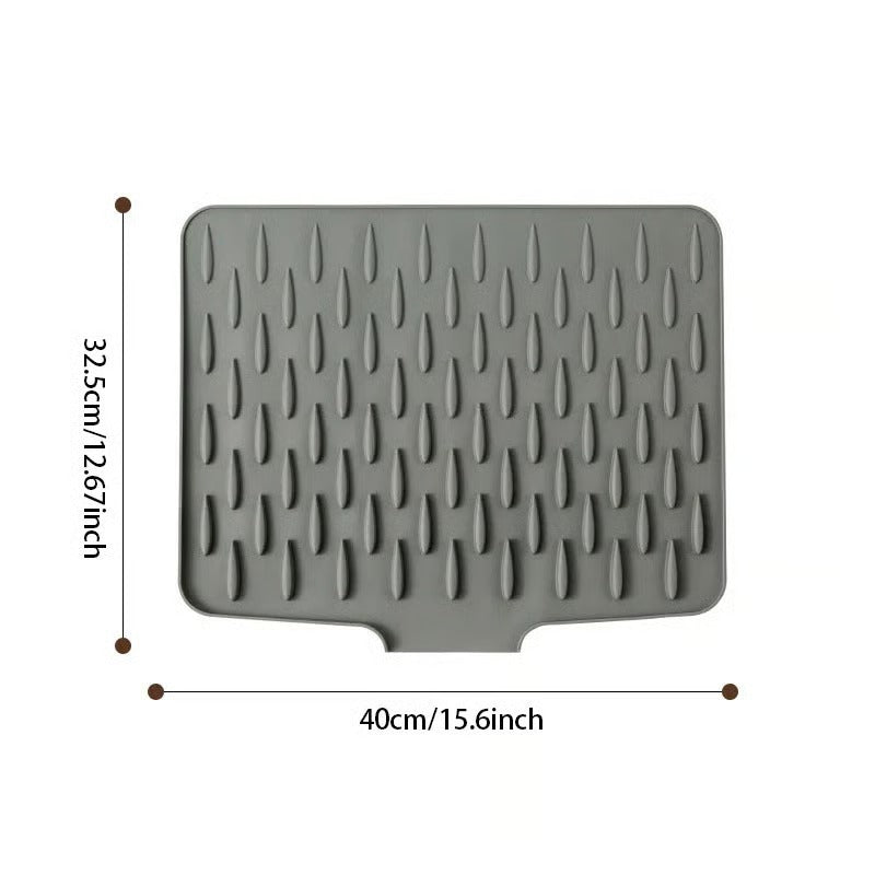 Modern Silicone Dish Drying Mat – Non-Slip & Heat-Resistant