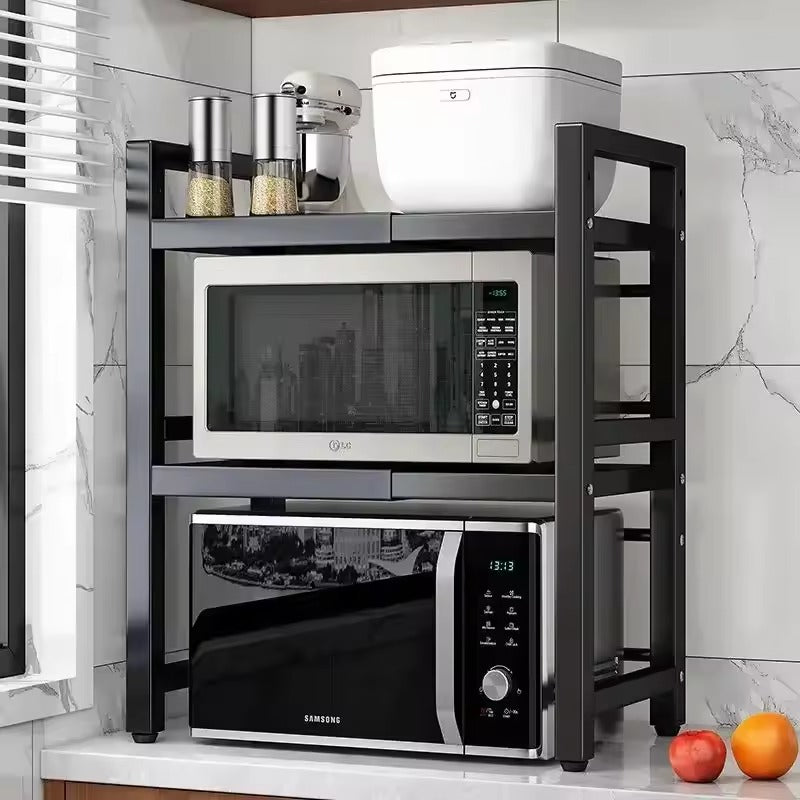 Premium Adjustable Stainless Steel Kitchen Organiser