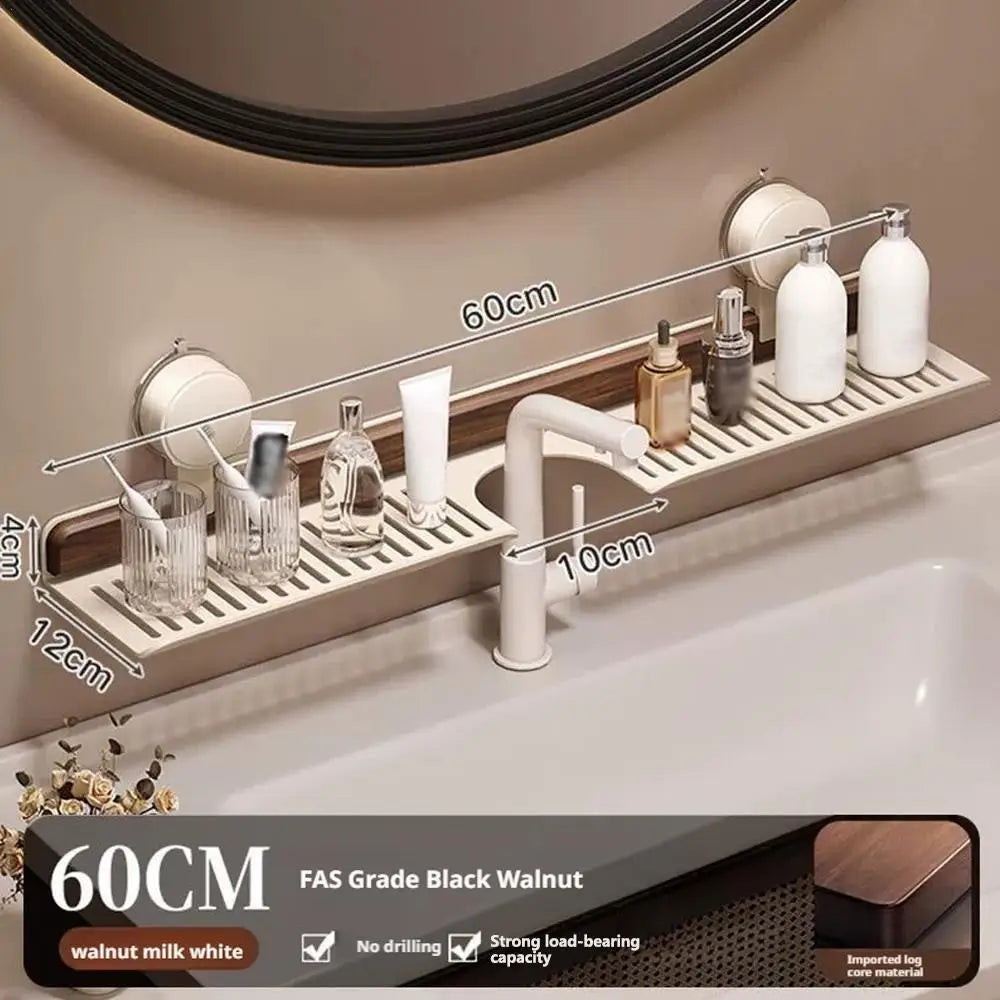 Premium Suction Bathroom Shelf